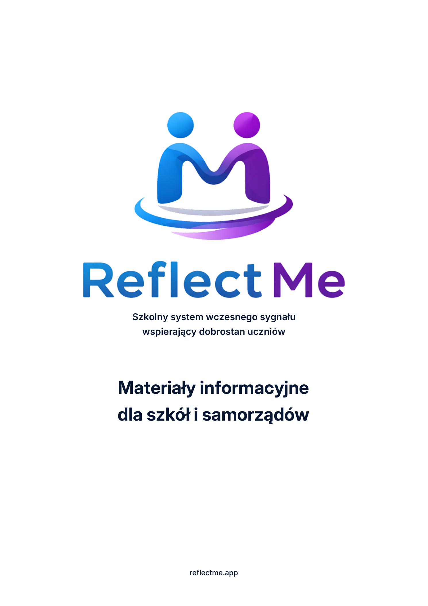 Okładka pakietu materiałów informacyjnych ReflectMe